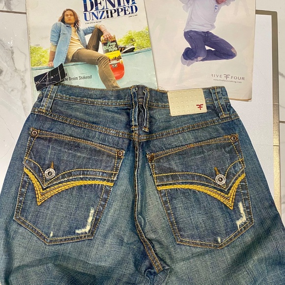 Five Four 90’s Vintage Premium Jeans Sz 34 - Picture 5 of 10